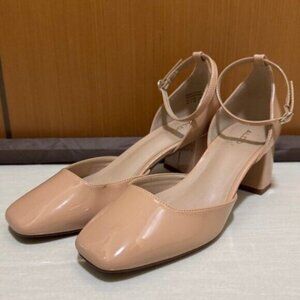 ALDO Nude Patent Heels